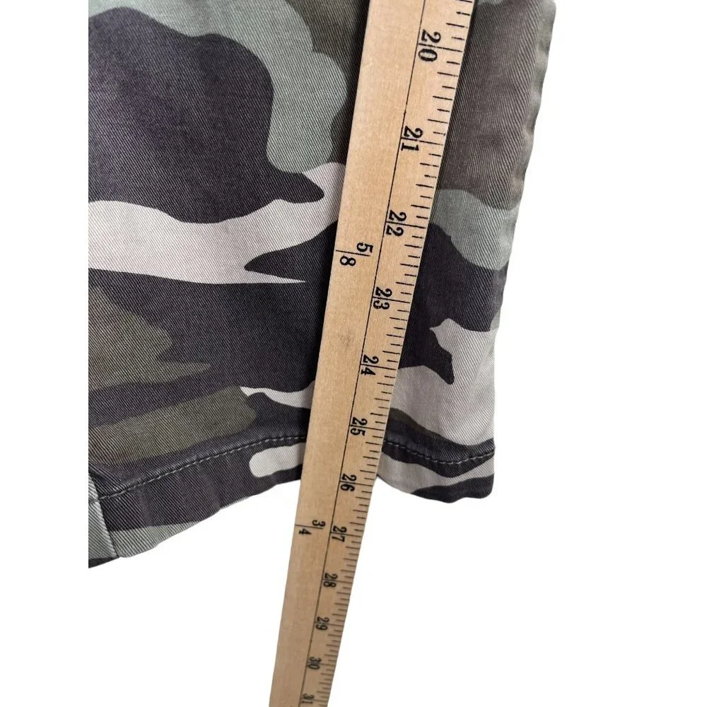 J.Crew Slouchy Chino Boyfriend Pant in Green Camo size‎ 6 - Picture 6 of 9